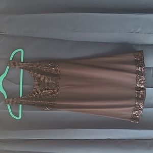 Large black sparkly dress